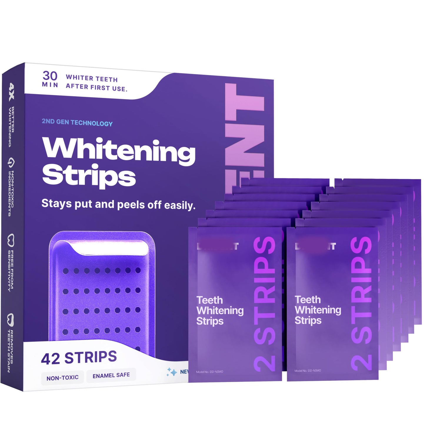DRDENT Purple Teeth Whitening Strips