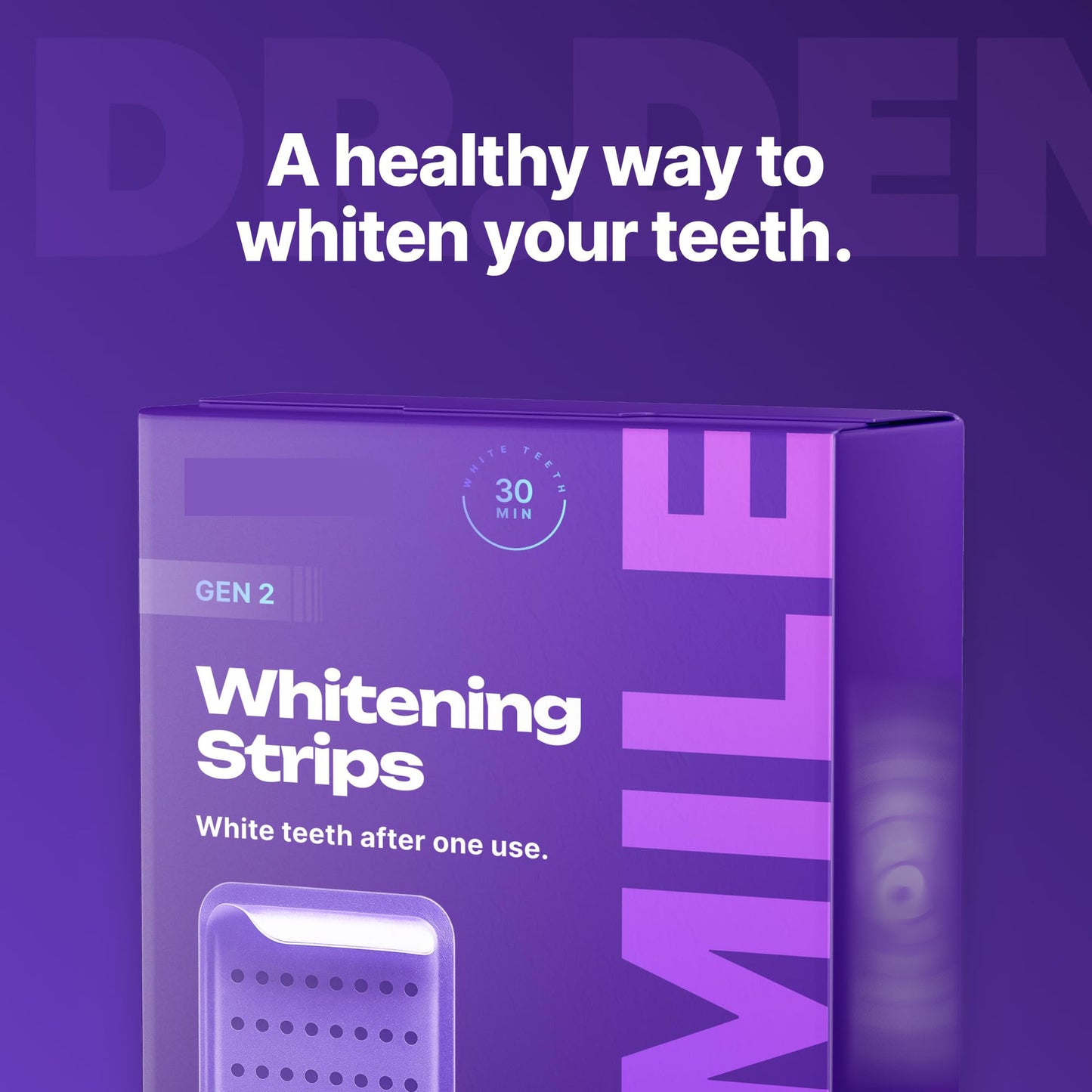 DRDENT Purple Teeth Whitening Strips